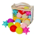 thumbnail image 1 of Pelota sensorial para el desarrollo del bebé juguete para hacer sonidos pelota para el estrés juguetes táctiles para bebés de 0 a 12 meses, 1 of 5