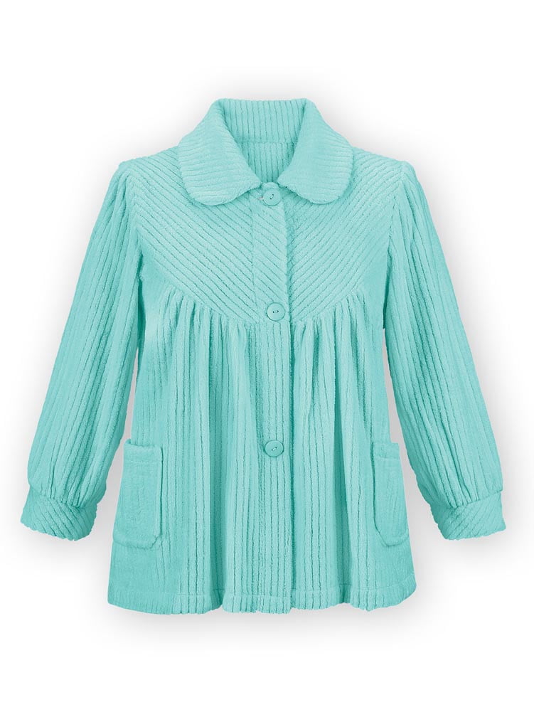 cozy fleece bed jacket