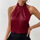 thumbnail image 3 of Blusas para las Mujeres Casual Verano Botón Sólido sin Mangas, Blusas sin Mangas para las Mujeres Ligero Verano Uso Diario, 3 of 6