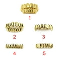 thumbnail image 2 of Gold Plated Hip Hop Teeth Top & Bottom Teeth Grills Gangster, 2 of 2