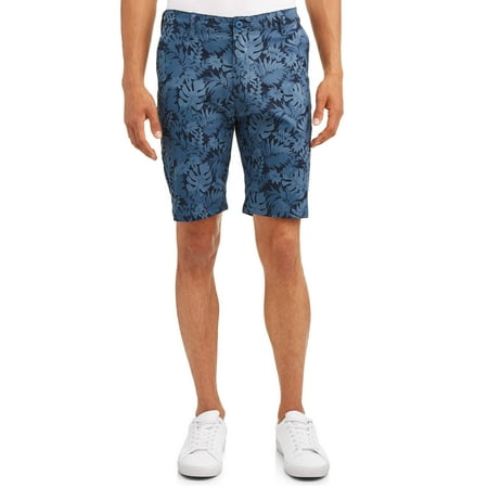 Men's Printed Stretch Twill Shorts