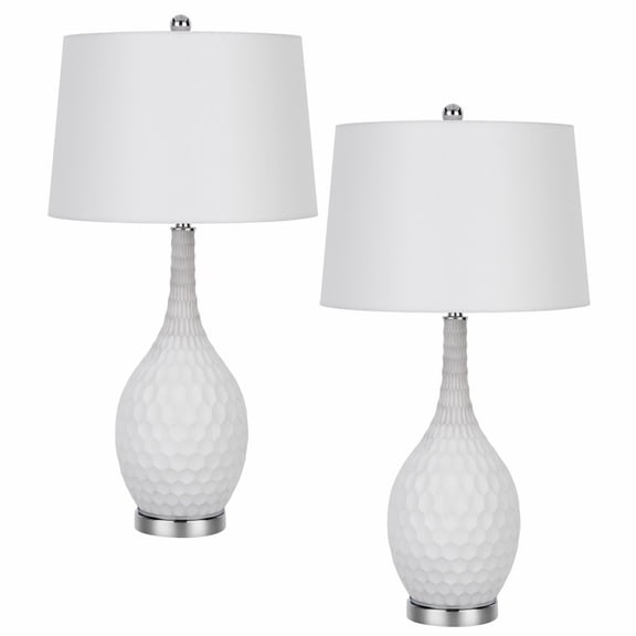 Cal Lighting - Pori - 1 Light Table Lamp (Set of 2) In Contemporary Style-30.5