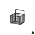 thumbnail image 5 of NOVELAR Black Expandable Storage Basket, 9.44 x 4.72 x 5.11 inch Double Grid, Strong Load-Bearing Wall Mount, Multi-Scenario Home Organization, 5 of 7