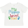 thumbnail image 3 of Inktastic My Poppop Loves Me Grandchild Boys or Girls Toddler T-Shirt, 3 of 5