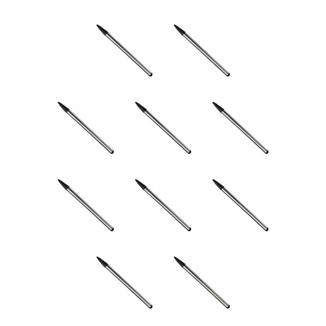 Yuarrent Stylus Pen Dispositivos táctiles de Plumas capacitivas Amplia compatibilidad Lápiz de pantalla táctil a Negro Negro 10piezas Yuarrent CBP376307