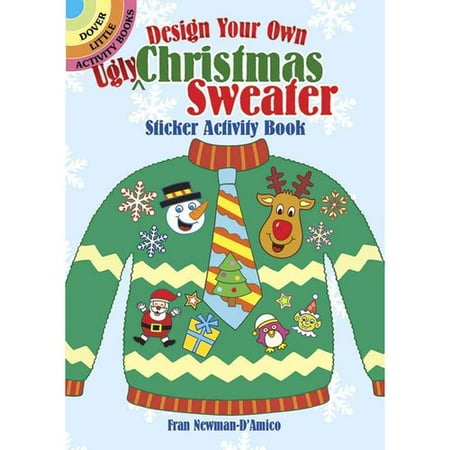 design your own quot ugly quot christmas sweater sticker activity design your own quot ugly quot christmas sweater sticker activity