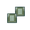 Green, variant on Urban Shop 12 x 12 Green Wood Picture Frames, 2-Pack, Displays 6 x 8 Photo with Mat