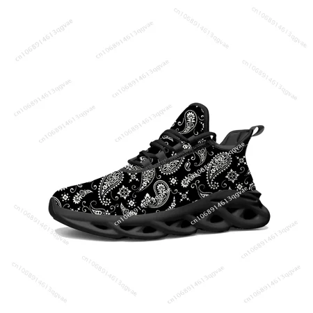 

Paisley Print Gifts Flats Sneakers Mens Womens Sports Running High Quality Sneaker Lace Up Mesh Footwear Tailor-made Shoe White