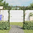 thumbnail image 3 of vidaXL Garden Arch, Arch Trellis, Metal Arch, Weather-Resistant, 80.3"H x 78.7"W Black, 3 of 5