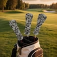 thumbnail image 2 of Uorisanigo Golf Club Head Covers for Driver, Fairway Hybrid Woods - 3 Pack Camouflage Print Golf Club Covers Set - Premium PU Headcover Fit Most Clubs, Accessories for Men Women, 2 of 7