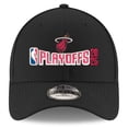 thumbnail image 2 of Men's New Era  Black Miami Heat 2025 NBA Playoffs 9FORTY Adjustable Hat, 2 of 4