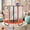 Orange, variant on ACWARM HOME 5FT Toddler Trampoline For Kids 60" Mini Size Indoor&Outdoor With Safety Net Gift for Boys & Girls 440Lbs,Gray