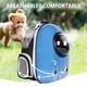 thumbnail image 5 of Carrier Pet Backpack Transpirable Pet Dog Outing Bag Space Pet Backpack (Azul), 5 of 6