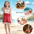 thumbnail image 5 of Jurebecia Moana Dress Girls Princess Costume Ocean Adventure Halloween Birthday Party Fancy Cosplay Outfits with Accessories Child 110 cm 3-4 Years, 5 of 18