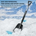 KQJQS Winter Snow Removal Shovel With Detachable Installation Snow Shovel Set, Thickened And
