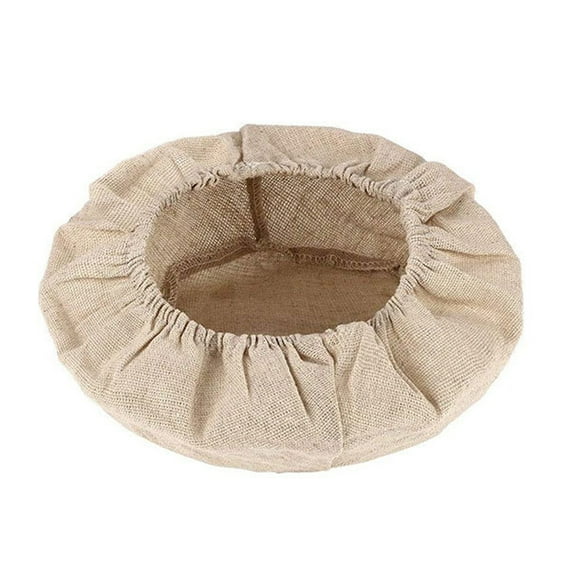 Bread Proofing Basket Cover Food Grade Super Soft Cotton Flax Round Bread Proofing Basket Cloth Liner for Home