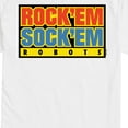 thumbnail image 3 of Rock 'Em Sock 'Em Robots - Rock Sock Em Logo - Men's Short Sleeve Graphic T-Shirt, 3 of 5