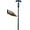 Black, variant on Island Anchor - 1" x 8' - Shallow Water Anchor Pole : Built for Larger Boats : Securely Anchor on the Beach, Sandbar or in Shallow Water