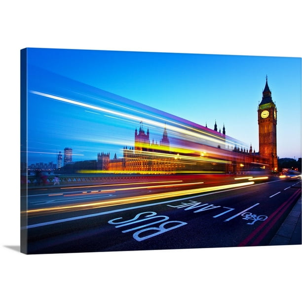 Great BIG Canvas "London Big Ben" Canvas Wall Art