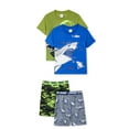 thumbnail image 3 of 2-Pack Boys' Pajama Set Dino/Shark, 3 of 7