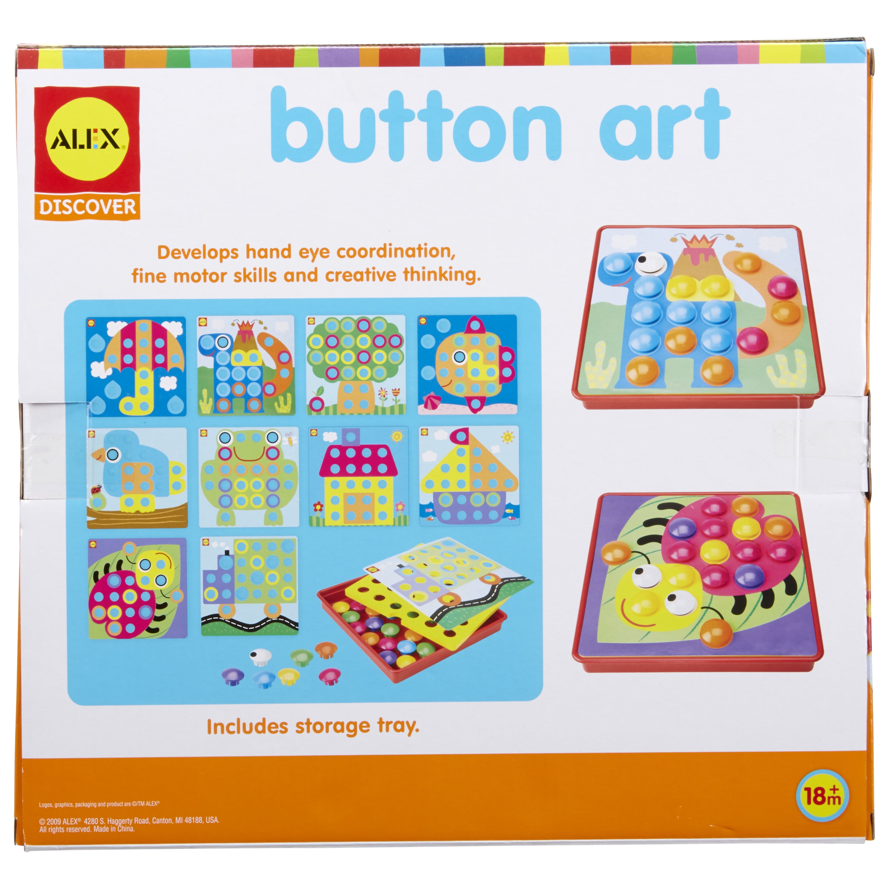 alex toys little hands button art