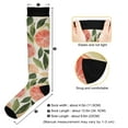 thumbnail image 3 of FORMRS Womens Knee High Socks Casual Long Thick Travel Daily Wear, 1 Pair, Watercolor Grapefruit, 3 of 6