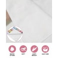 thumbnail image 6 of Easter Kitchen Dish Towels for Drying Dishes Set of 2, Watercolor Gnomes Eggs Flowers Butterflies Purple Plaid Waffle Weave Microfiber Hand Tea Bathroom Towels Quick Dry & Absorbent Towel 12x12, 6 of 7