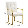 thumbnail image 6 of Easy - Install Linen Dining Chair / Save Time in Home Setup, 6 of 6