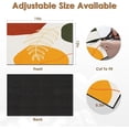 thumbnail image 5 of Coffee Mat for Countertops, Boho Minimalist Brightly Dish Drying Mat 2 Pcs for Kitchen Coffee Bar Accessories, Coffee Maker Espresso Machine Dish Rack Hide Stain Rubber Backed 12x19In, 5 of 6