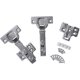 thumbnail image 3 of Cabinet Door Soft Closing Full Overlay Concealed Hinge with Screws Two Way, 3 of 5