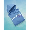 thumbnail image 3 of End Of The Story Quote Hoodie Women -Image by Shutterstock, Female 3X-Large, 3 of 4