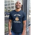 thumbnail image 2 of Eat Cake! T-Shirt Men -Smartprints Designs, Male 5X-Large, 2 of 4