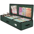 thumbnail image 1 of ZOBER Wrapping Paper Storage Containers - 40 Inch Gift Wrapping Organizer Storage W/Interior Pockets - Fits 20 Standard Rolls of Wrapping Paper, Bows, and Ribbons, 1 of 4