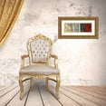 thumbnail image 3 of PI Studio 14x7 Gold Ornate Wood Framed with Double Matting Museum Art Print Titled - Texture Elements, 3 of 4
