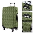 thumbnail image 5 of Green Bigfoot and Tree Pattern Luggage Cover Fashion Suitcase Cover Baggage Covers Fit 25-28 Inch Luggage (Go Travel), 5 of 5