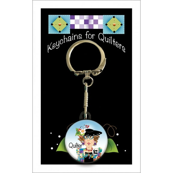 Jody Houghton Designs Quilter Hope Keychain