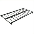 thumbnail image 2 of Hillsdale Furniture Madison Wood and Metal Twin Daybed with Trundle, Black with Cherry Posts, 2 of 3