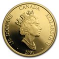 thumbnail image 3 of 2001 Canada Gold $150 Snake (Hologram, w/ out Box & COA), 3 of 3