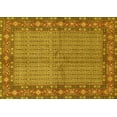 thumbnail image 1 of Ahgly Company Indoor Rectangle Persian Yellow Traditional Area Rugs, 5' x 7', 1 of 4