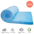 thumbnail image 6 of Dawn 2.5" Gel Memory Foam Mattress Topper | Full Size | Supportive, Quality Sleep, Hypoallergenic, Cooling | Made in USA | CertiPUR-Certified, 6 of 7