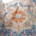 thumbnail image 6 of SAFAVIEH Vintage Persian Tarek Medallion Polyester Area Rug, Blue/Multi, 5' x 7'6", 6 of 8