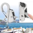 thumbnail image 2 of Stainless Steel Boats Fastener Holder Spring Hook Quickly release Anchors Hook, 2 of 11