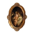 thumbnail image 3 of Oval Polyresin Picture Display Frame 34Cmx21cm Photo, Wall rectangle Antique Photo Frames Mounting, 3 of 9