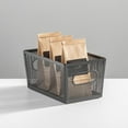 thumbnail image 6 of mDesign Steel Organizer Matte Black (25988), 6 of 8