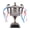 Dark Gold, variant on YAHHU Retro Clock Lifelike Trophy Model Decorative Desktop Alarm Clock Gold[cite: 1]