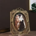 thumbnail image 2 of Abbracc Embossed Rectangle Polyresin Photo Frame Art Wall Ornament Decor Ornate Tabletop, 2 of 4