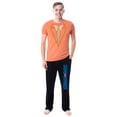 thumbnail image 6 of Dumb and Dumber Mens' Harry Dunne Blue Tuxedo Costume Sleep Pajama Set, 6 of 6