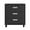 Charcoal Grey, variant on Fortress Textured Metal 31.5" Garage Mobile Chest with 3 Full Extension Drawers y