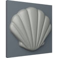 thumbnail image 5 of Ekena Millwork 3"W x 2 3/4"H x 3/8"P Elsinore Shell Onlay, 5 of 6