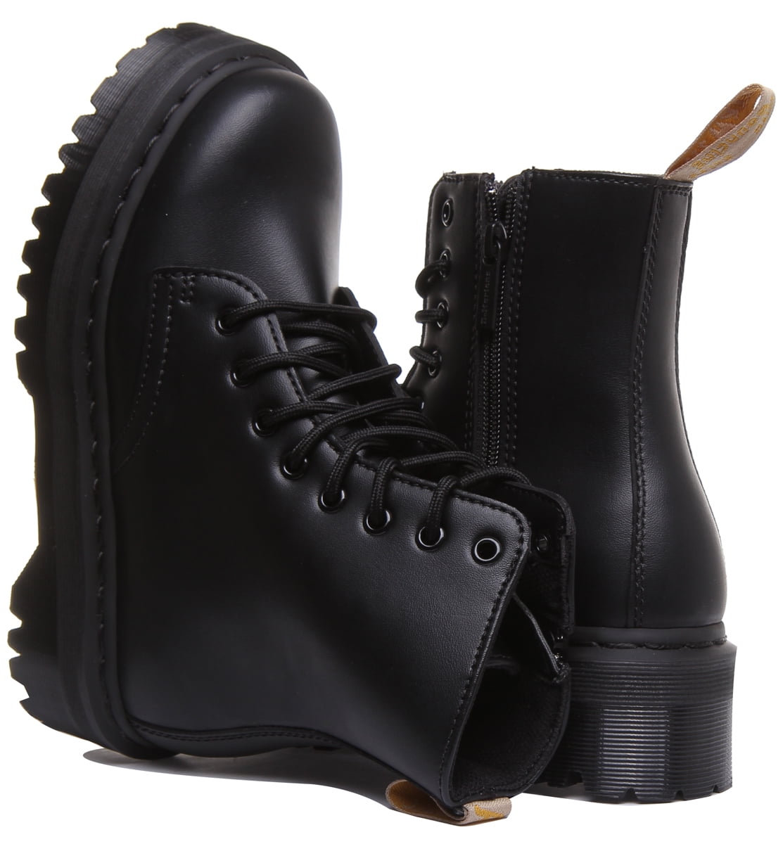 Dr. Martens Womens Jadon II Mono Vegan 8 Eye Boots Shoes Dr. Martens Womens Jadon II Mono Vegan 8 Eye Boots Shoes